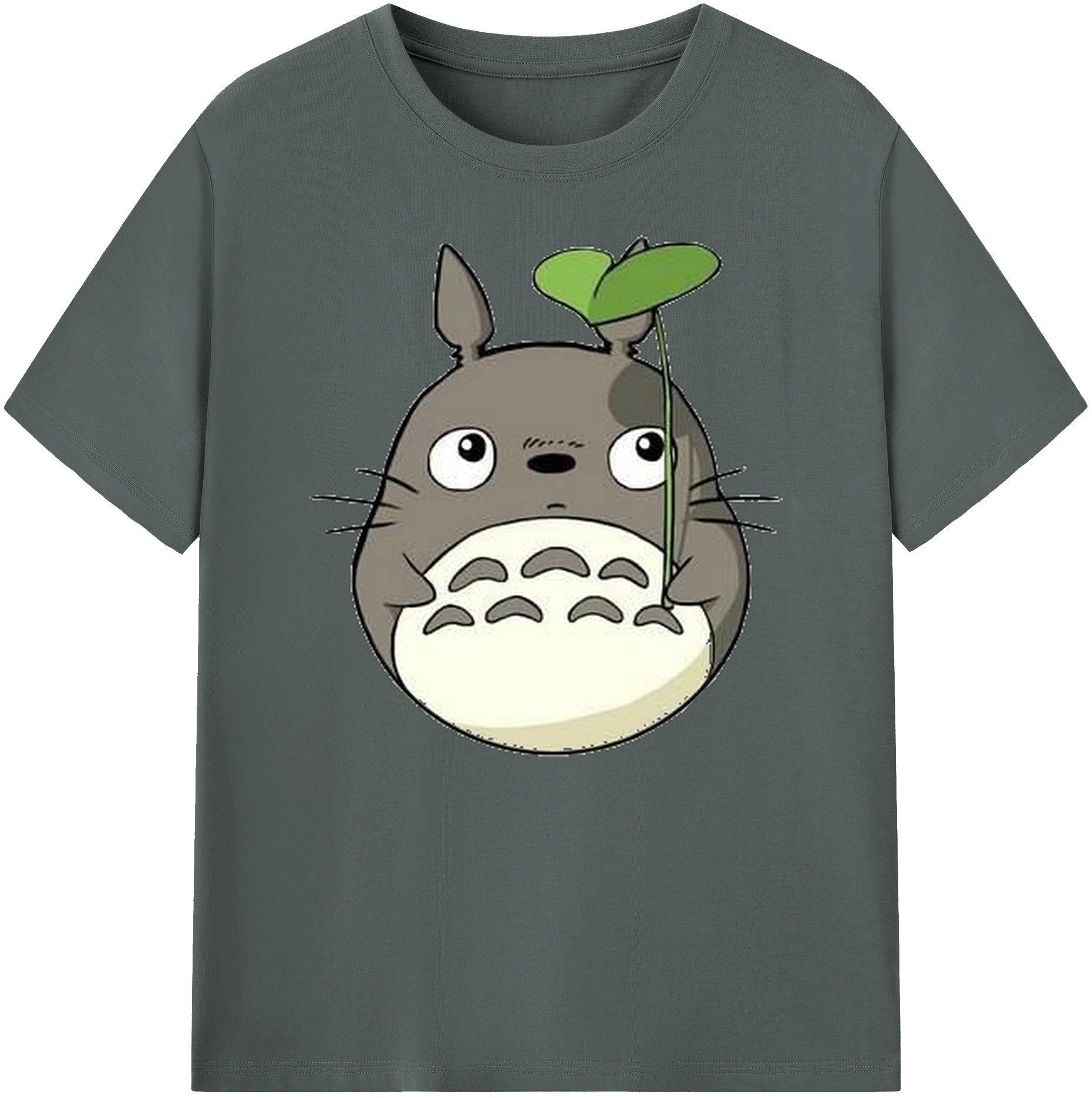 （画像用） となりのトトロ 草壁メイ 草壁サツキ My Neighbor Totoro Satsuki Kusakabe Mei Kusakabe 綿100％ メンズ半袖Tシャツ｜肌触りやわらか＆通気性